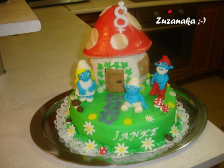 Šmolkovia s domčekom ( 4,5 kg)